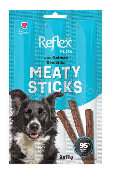 REFLEX PLUS 3'LÜ STİCK KÖPEK SOMONLU